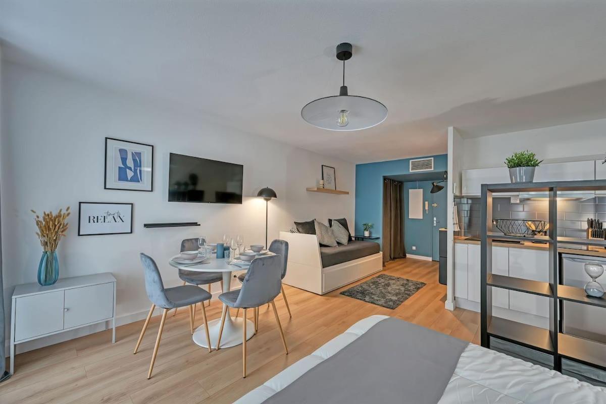 063 - Studio Didion, Centre Gare St Roch, Clim, Balcon,4Pers Montpellier Dış mekan fotoğraf
