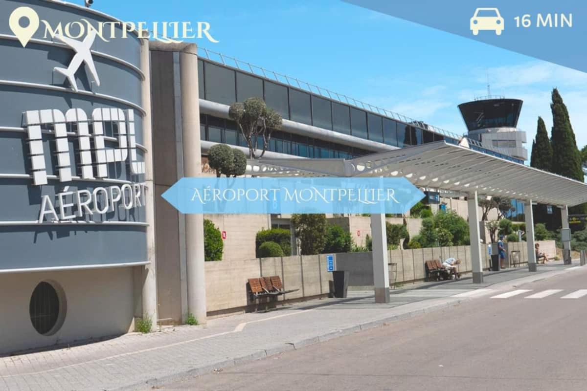 063 - Studio Didion, Centre Gare St Roch, Clim, Balcon,4Pers Montpellier Dış mekan fotoğraf