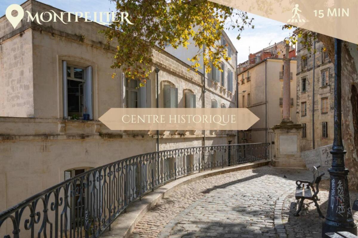 063 - Studio Didion, Centre Gare St Roch, Clim, Balcon,4Pers Montpellier Dış mekan fotoğraf
