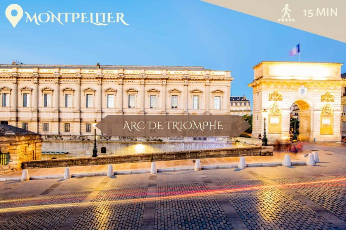 063 - Studio Didion, Centre Gare St Roch, Clim, Balcon,4Pers Montpellier Dış mekan fotoğraf