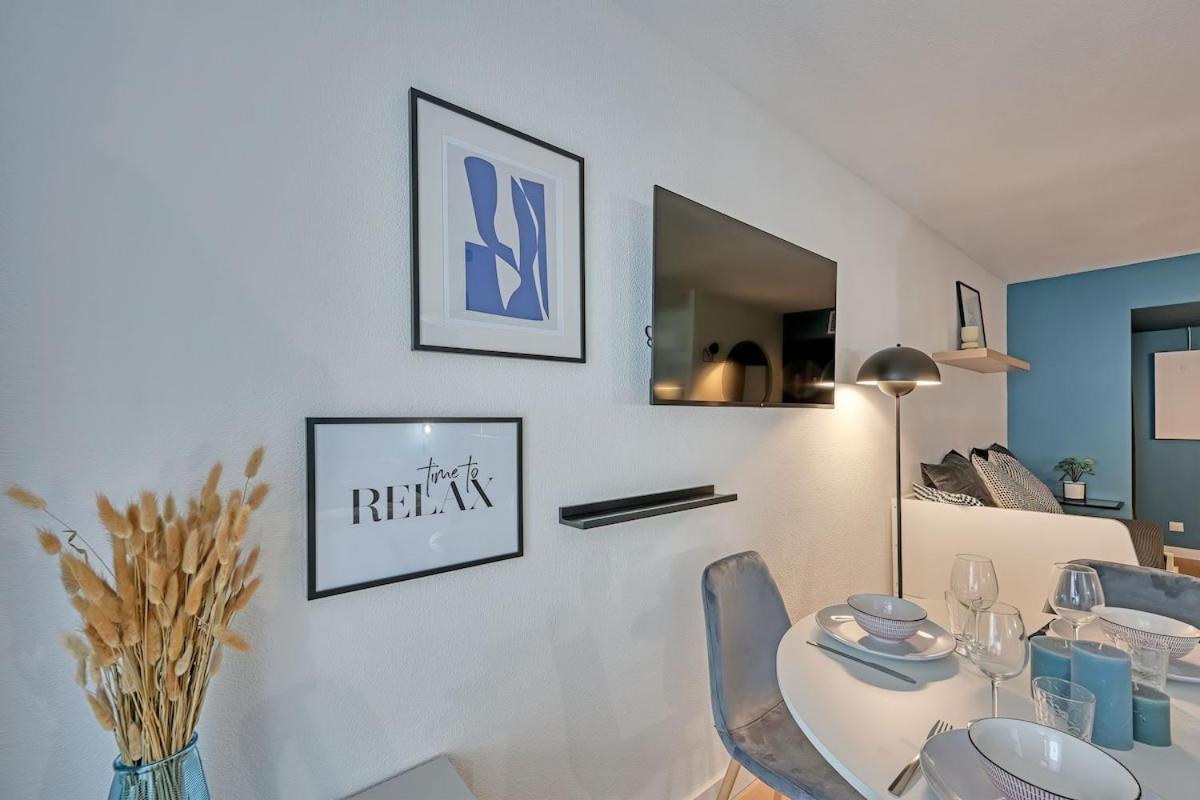 063 - Studio Didion, Centre Gare St Roch, Clim, Balcon,4Pers Montpellier Dış mekan fotoğraf